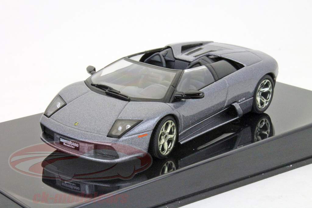 兰博基尼Murcielago敞篷跑车2005灰色金属1:43 AUTOA​​RT