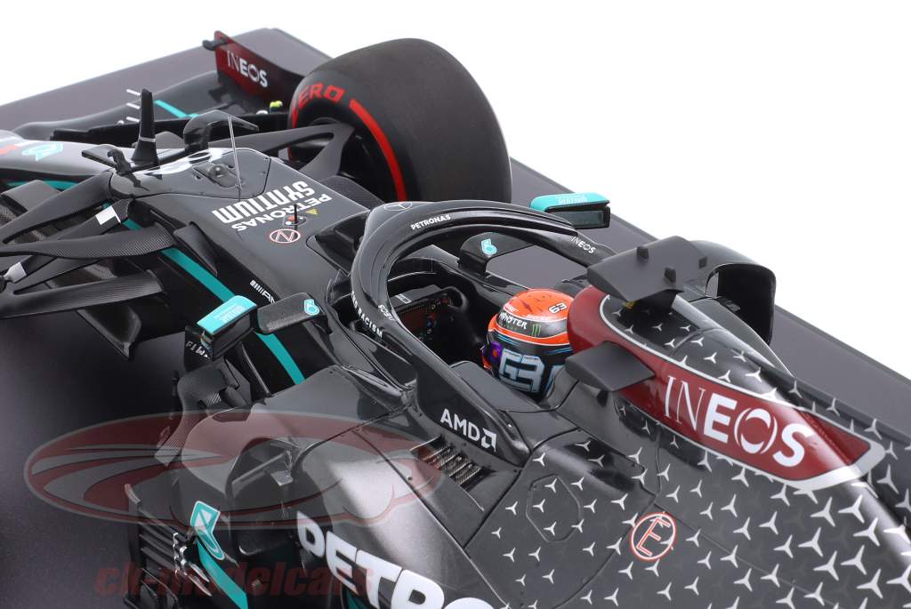 George Russell Mercedes-AMG F1 W11 #63 Sakhir GP formule 1 2020 1:12 Minichamps