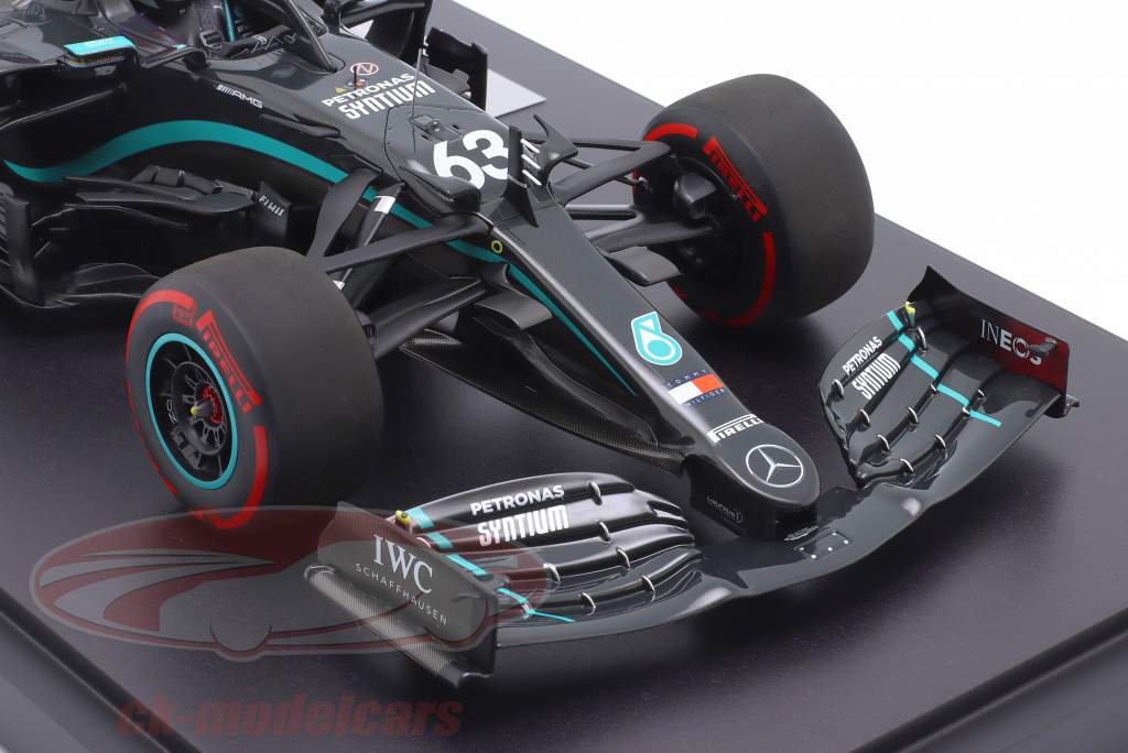 George Russell Mercedes-AMG F1 W11 #63 Sakhir GP formule 1 2020 1:12 Minichamps