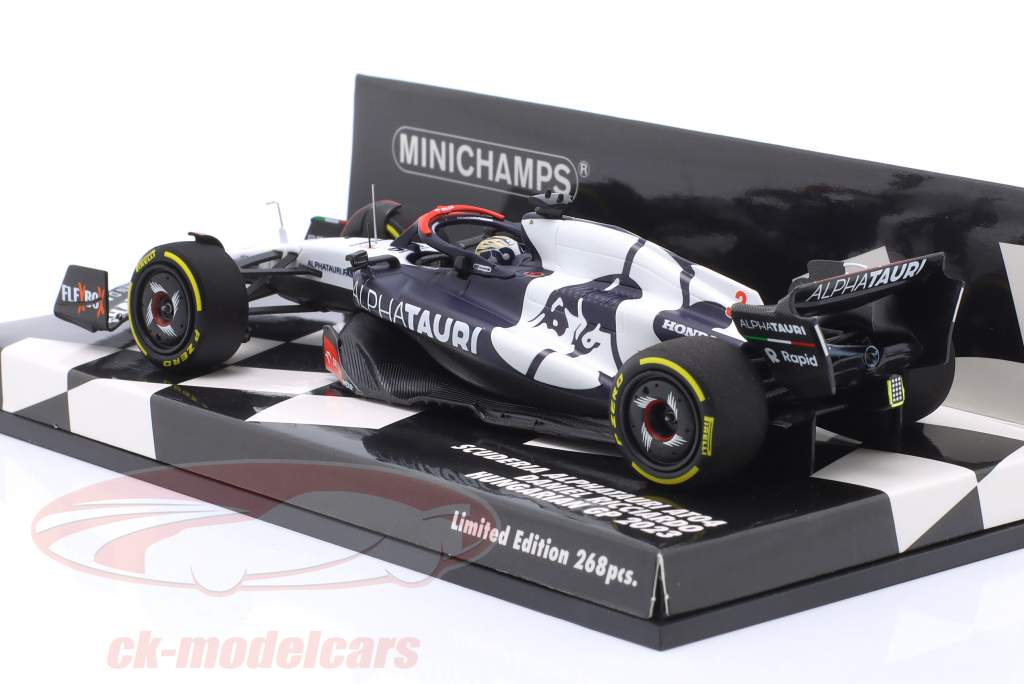 Minichamps 1:43 Daniel Ricciardo Alpha Tauri AT04 #3 Hungary