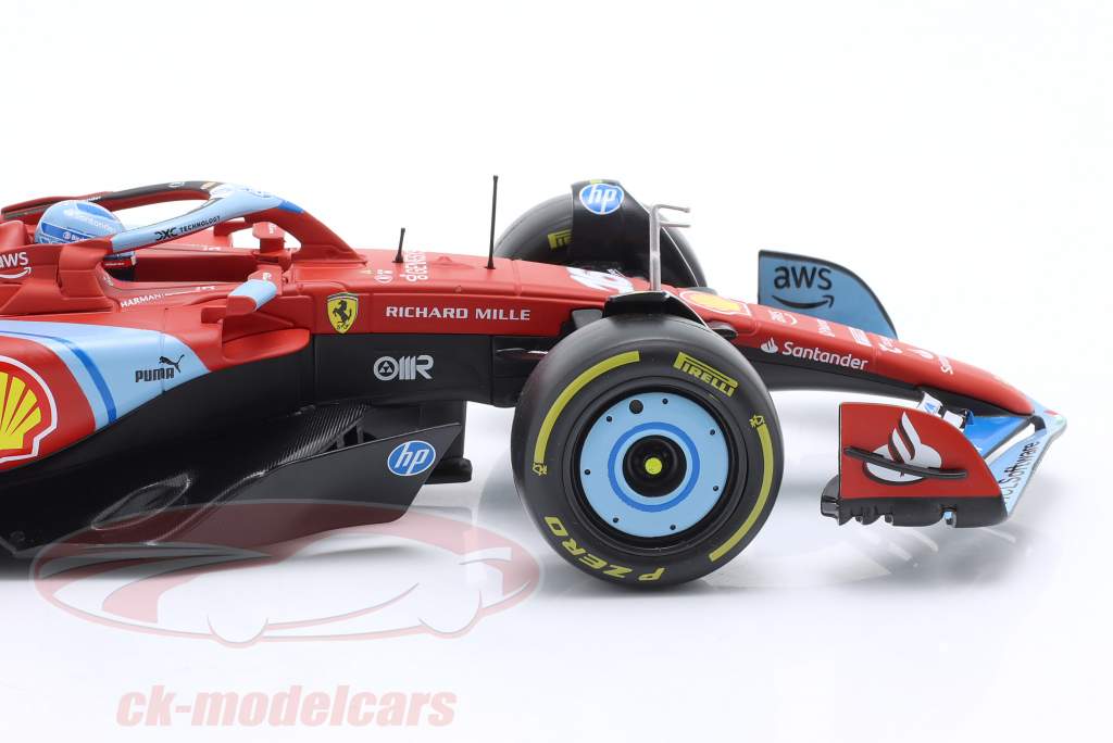 Charles Leclerc Ferrari SF-24 #16 3rd Miami GP Formula 1 2024 1:18 Bburago
