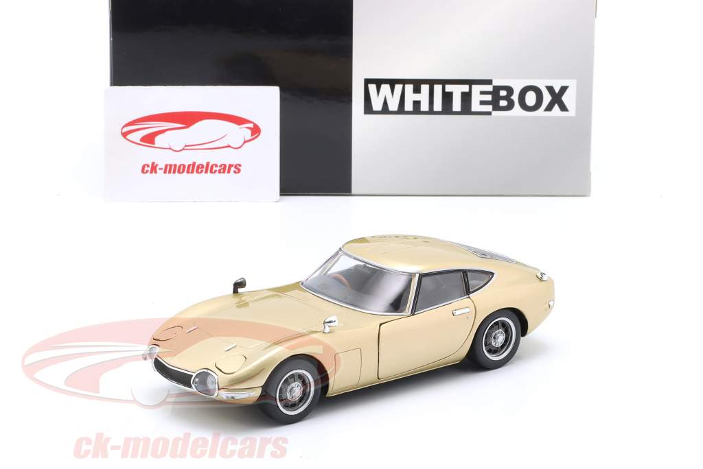 WhiteBox 1:24 Toyota 2000 GT Anno di costruzione 1967 beige