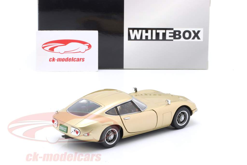 Toyota 2000 GT Année de construction 1967 beige métallique 1:24 WhiteBox
