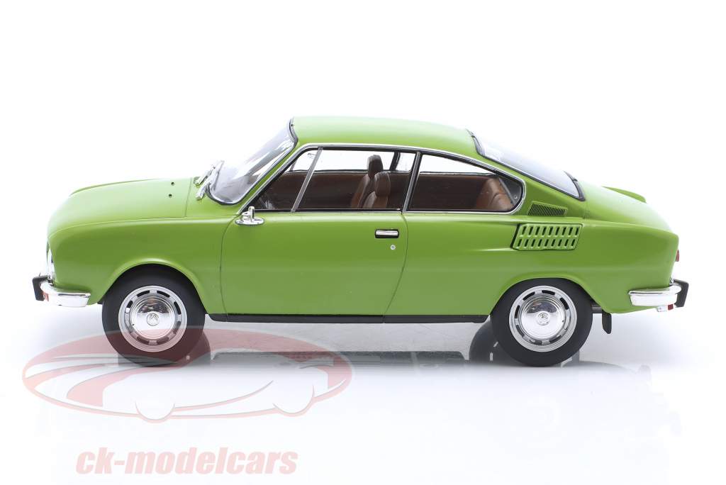 Skoda 110R Année de construction 1970 vert 1:24 WhiteBox