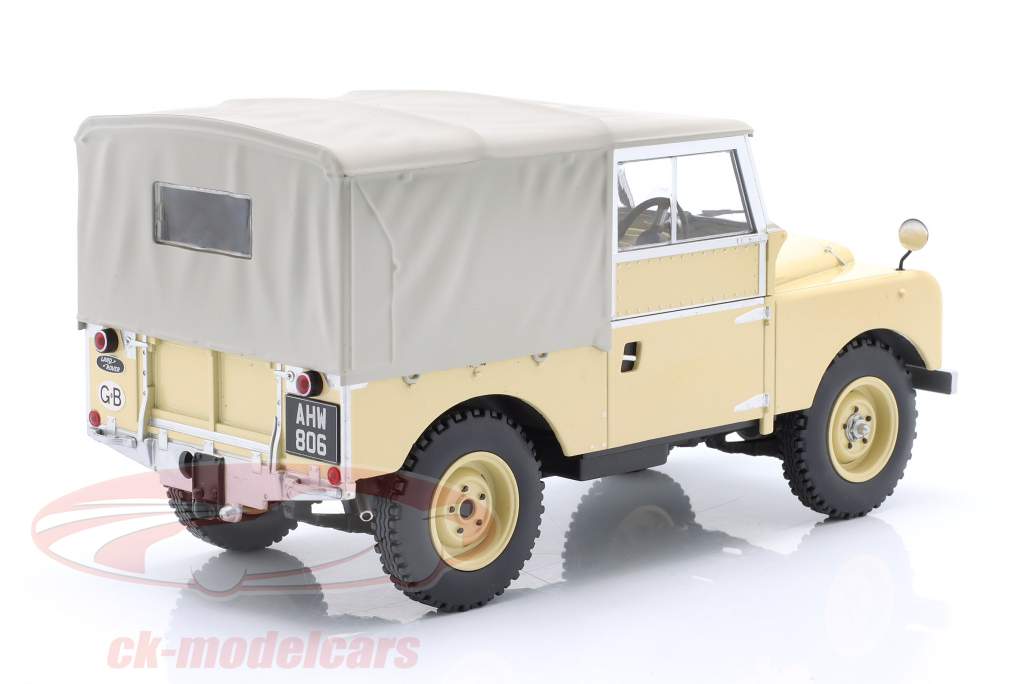 Land Rover Serie 1 建造年份 1957 浅米色 1:18 ModelCar Group