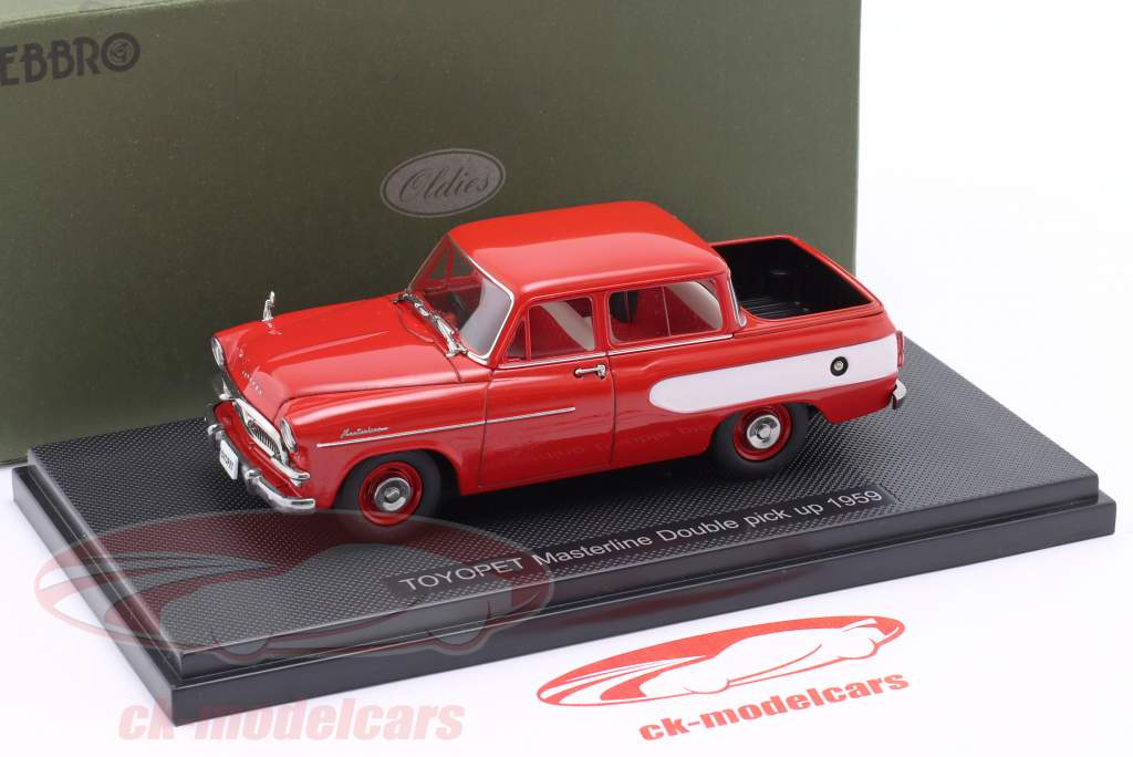 Toyopet Masterline Double Pick-Up Год постройки 1959 красный 1:43 Ebbro