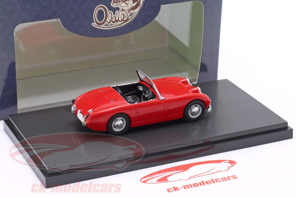 Austin Healey Sprite Mk1 Byggeår 1958 rød 1:43 Ebbro
