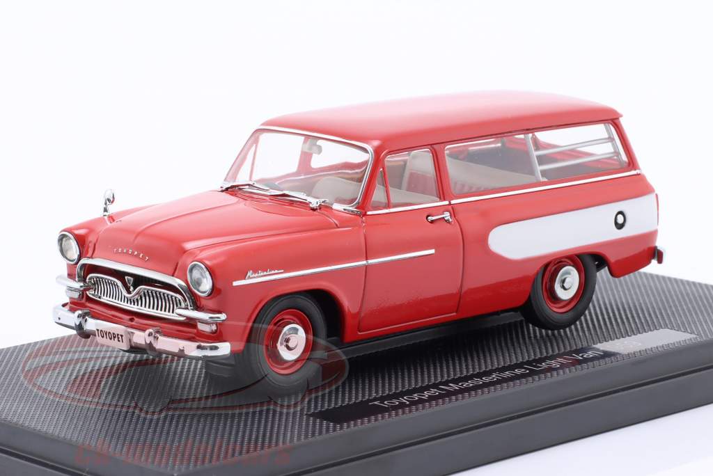 Toyopet Masterline Light Van Année de construction 1959 rouge 1:43 Ebbro