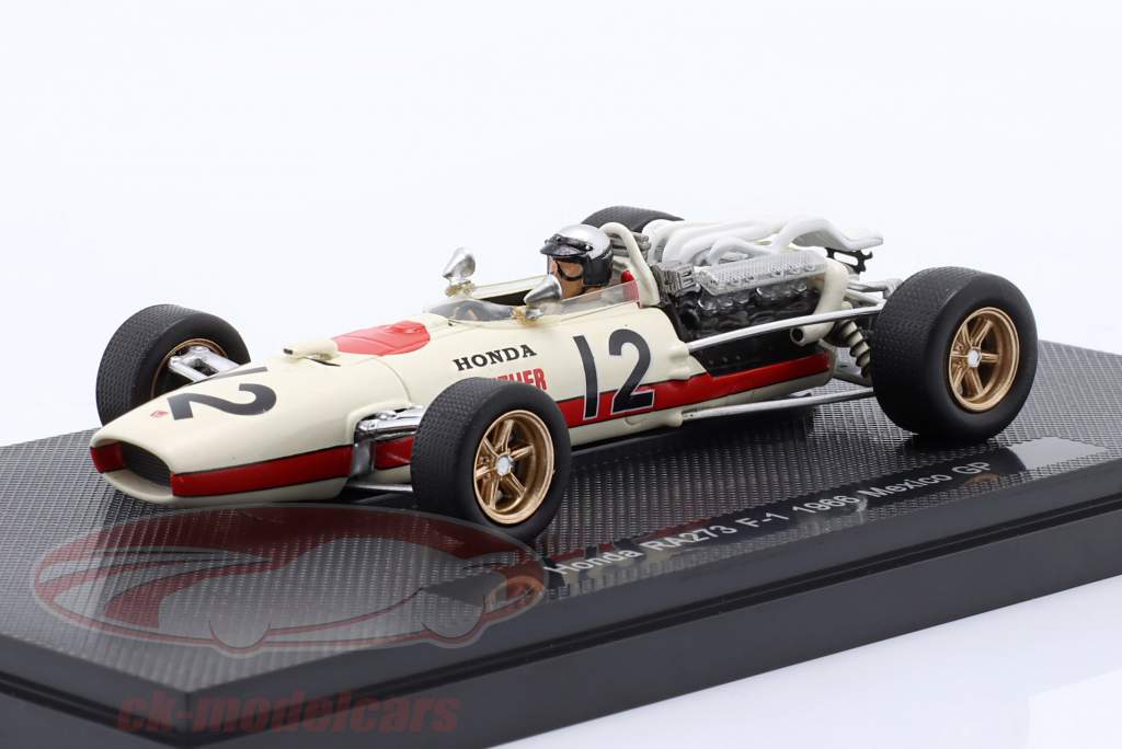 エブロ　ホンダ　RA272　F-1　メキシコGP 1965　#11　1/43 Ebbro 1:43 Richie Ginther Honda RA273 #12 4th Mexico GP