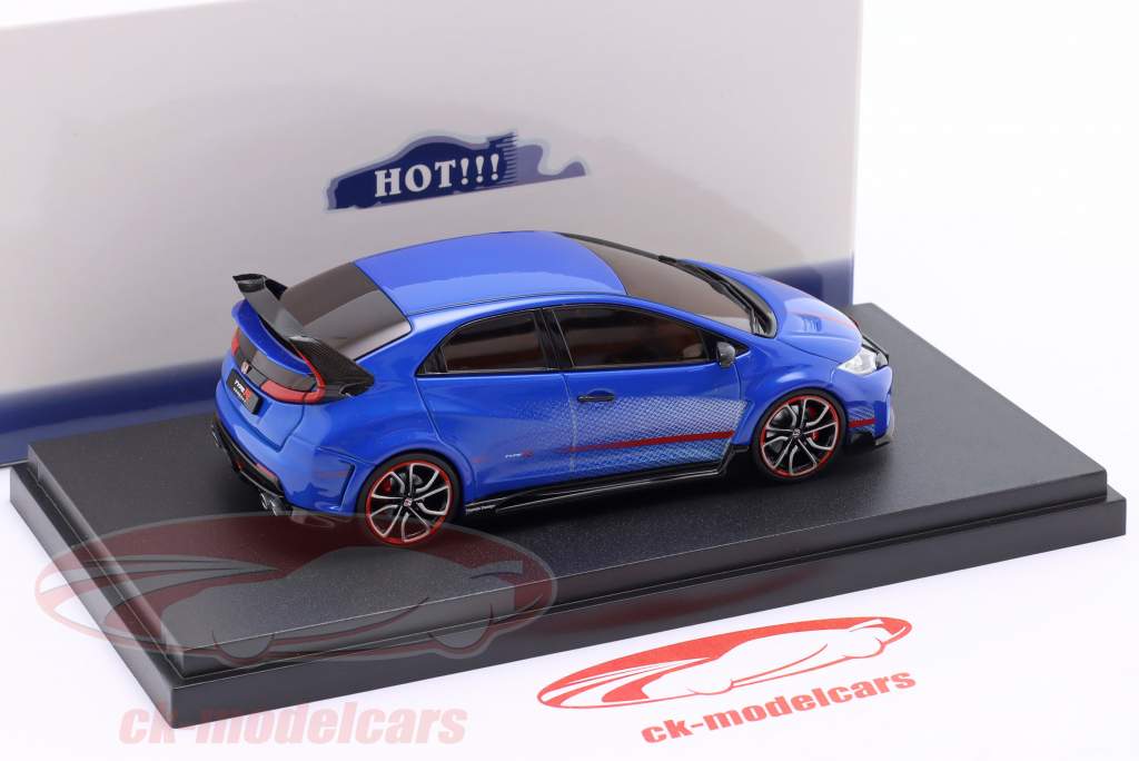 Honda Civic Type R コンセプト 車 建設年 2014 青 1:43 Ebbro