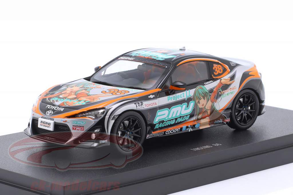 Toyota Inging 86 #38 彩色 1:43 Ebbro