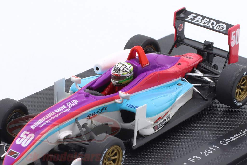 Yuhi Sekiguchi Toyota F308 #50 formula 3 campione Giappone 2011 1:43 Ebbro