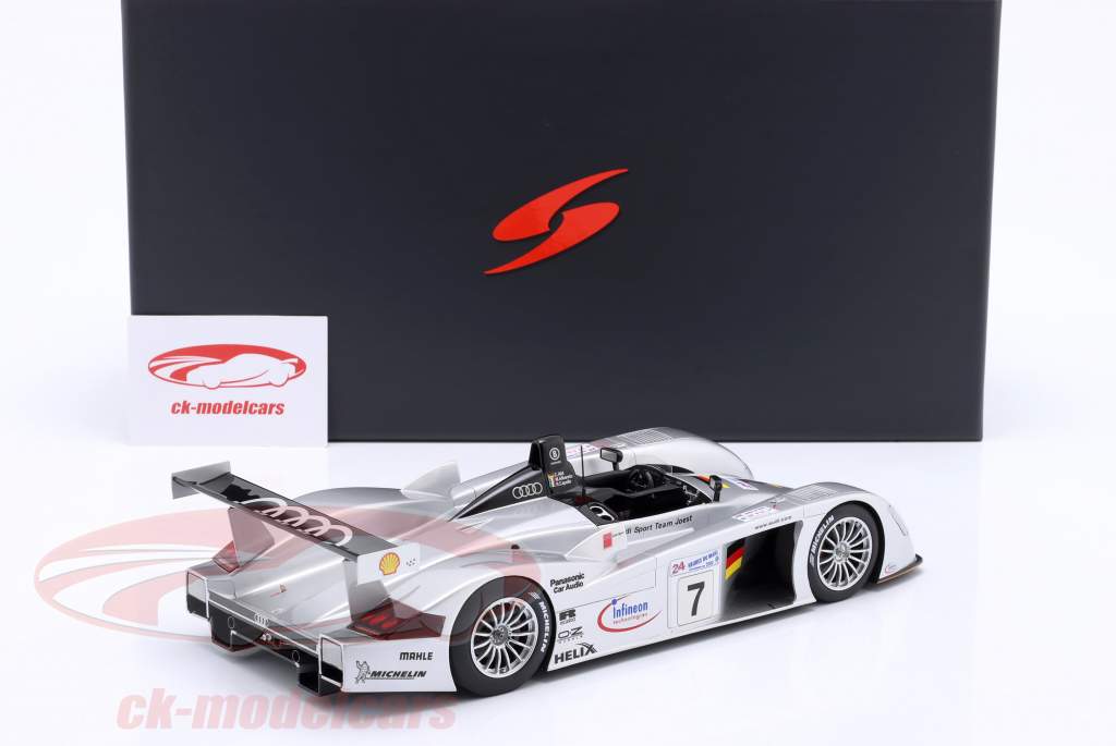 Audi R8 #7 3ème 24h LeMans 2000 Alboreto, Capello, Abt 1:18 Spark