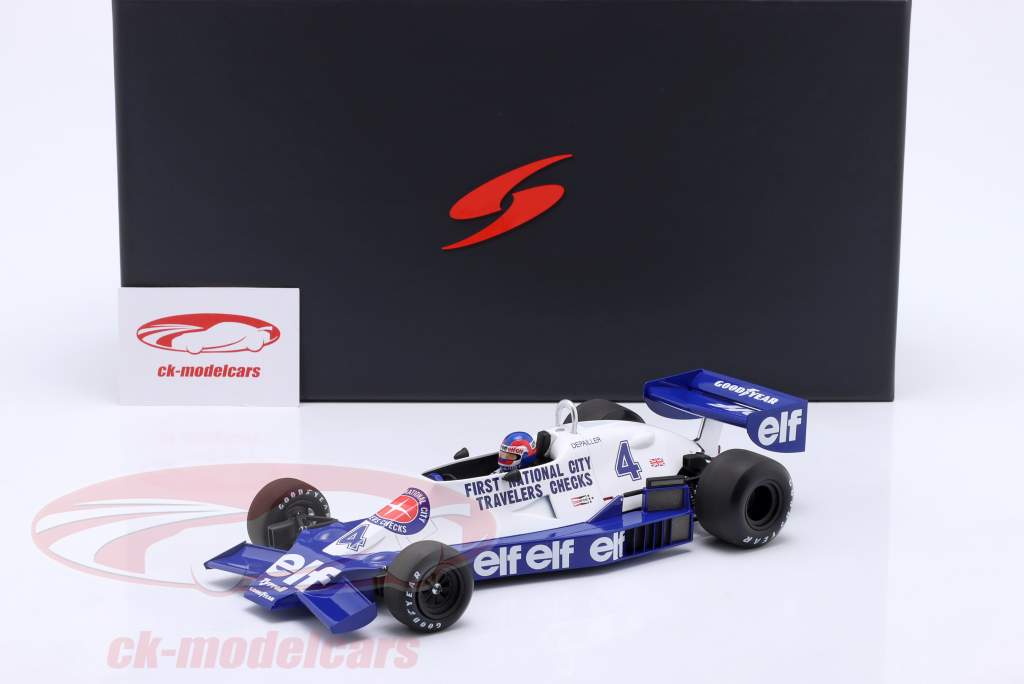 Spark 1:18 P. Depailler Tyrrell 008 #4 Winner Monaco GP