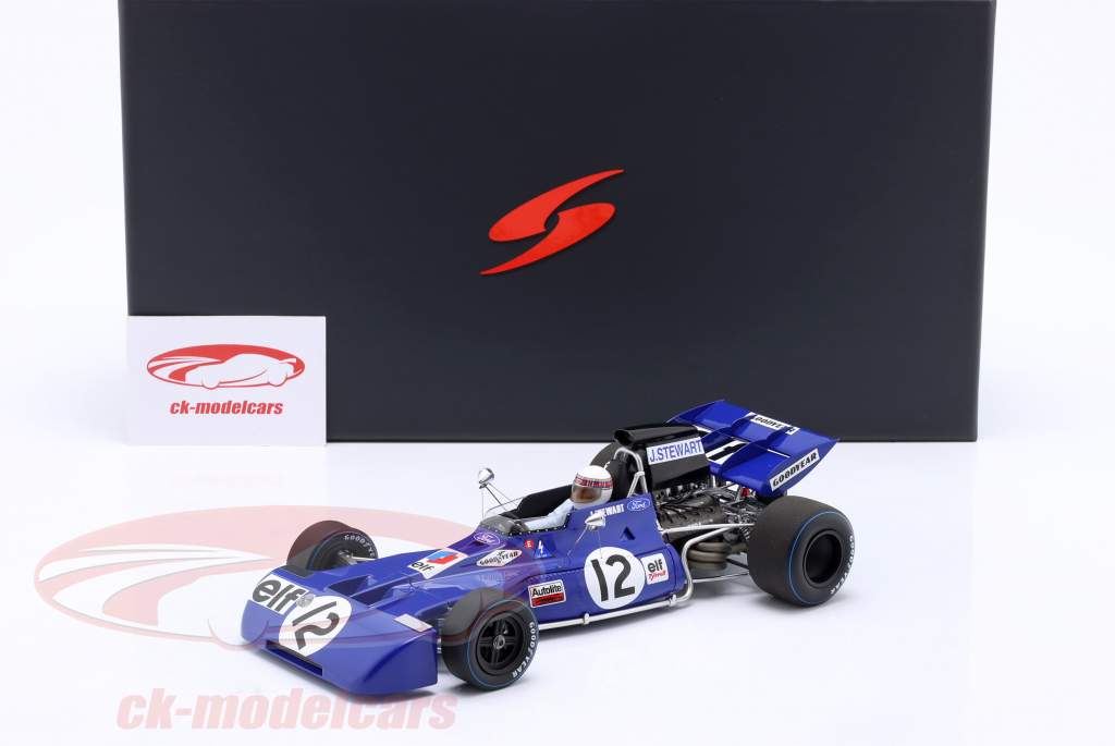 Spark 1:18 J. Stewart Tyrrell 003 #12 Winner British GP