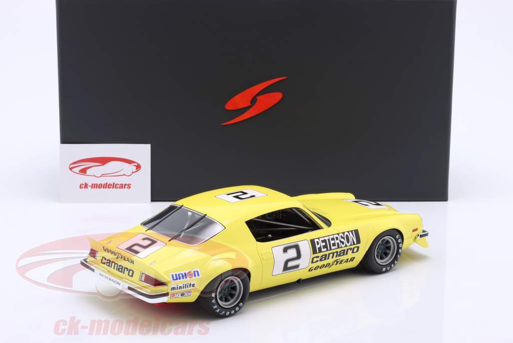 Spark 1:18 Chevrolet Camaro #2 7th IROC Daytona 1974-1975 R