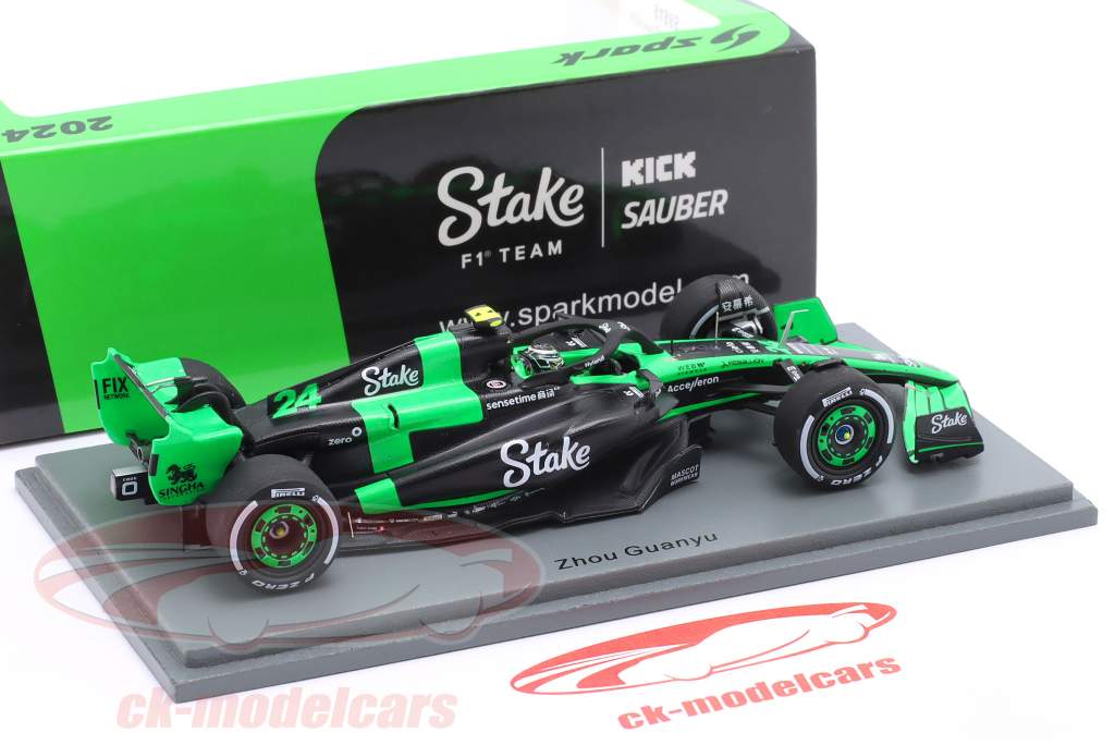 ミニカー Stake F1 Team KICK Sauber 1/43 No.24 Spark S9531 1/43 Stake F1 Team Kick Sauber C44 No.24 Chinese