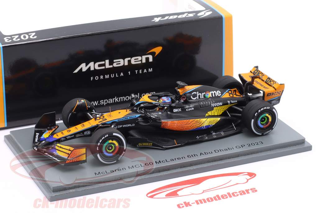 Maclaren - spark Mclaren F1 Abu Dhabi GP 2018 1/43 スパーク マクラーレン Maclaren - spark Mclaren F1 Abu Dhabi GP 2018 1/43 スパーク