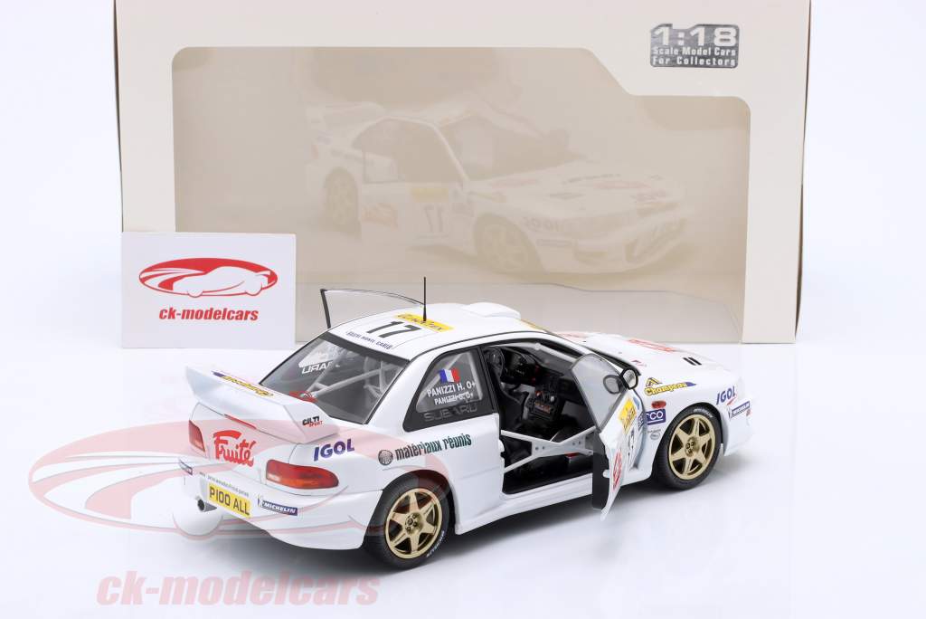 Subaru Impreza S5 WRC99 22B #17 Rallye Monte Carlo 1999 Panizzi, Panizzi 1:18 Solido