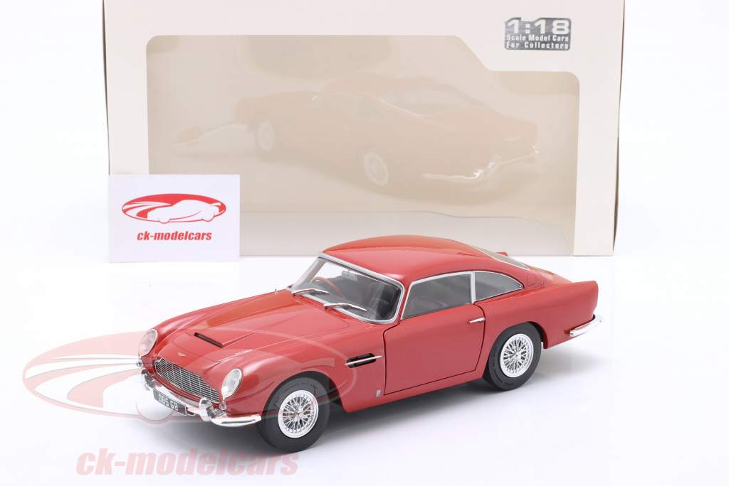 Aston Martin DB5 Baujahr 1964 rot metallic 1:18 Solido
