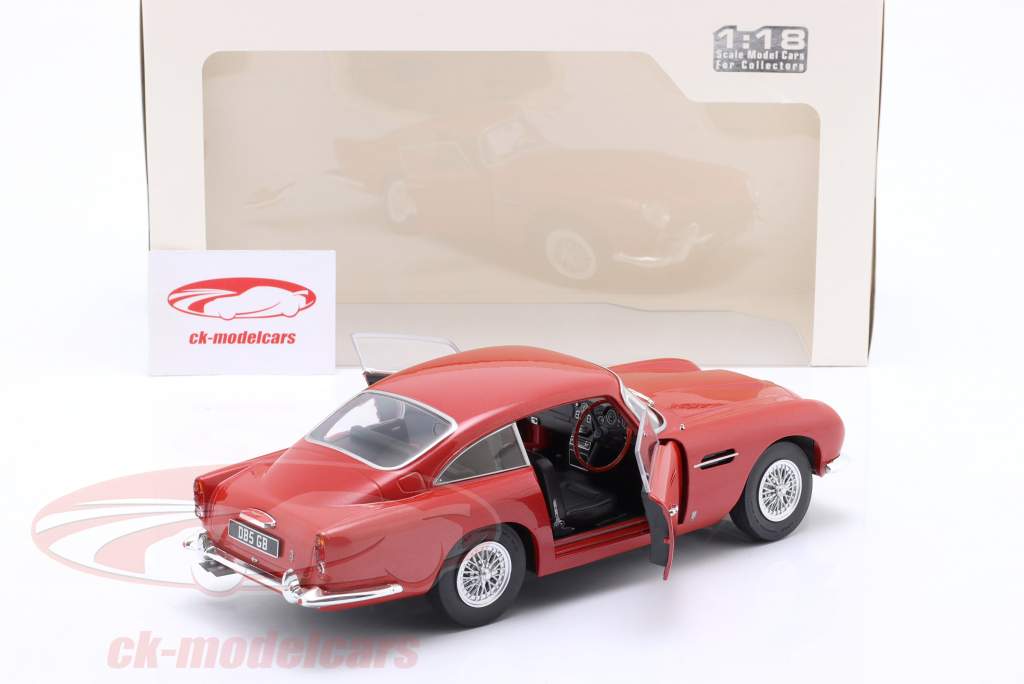Aston Martin DB5 Baujahr 1964 rot metallic 1:18 Solido