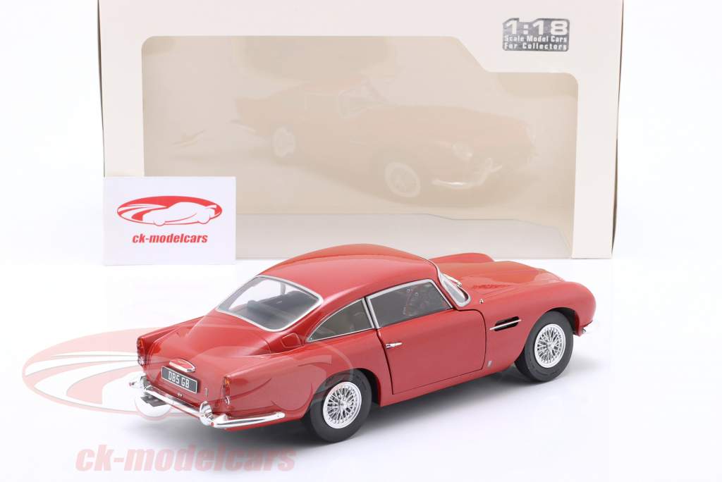 Aston Martin DB5 year 1964 red metallic 1:18 Solido
