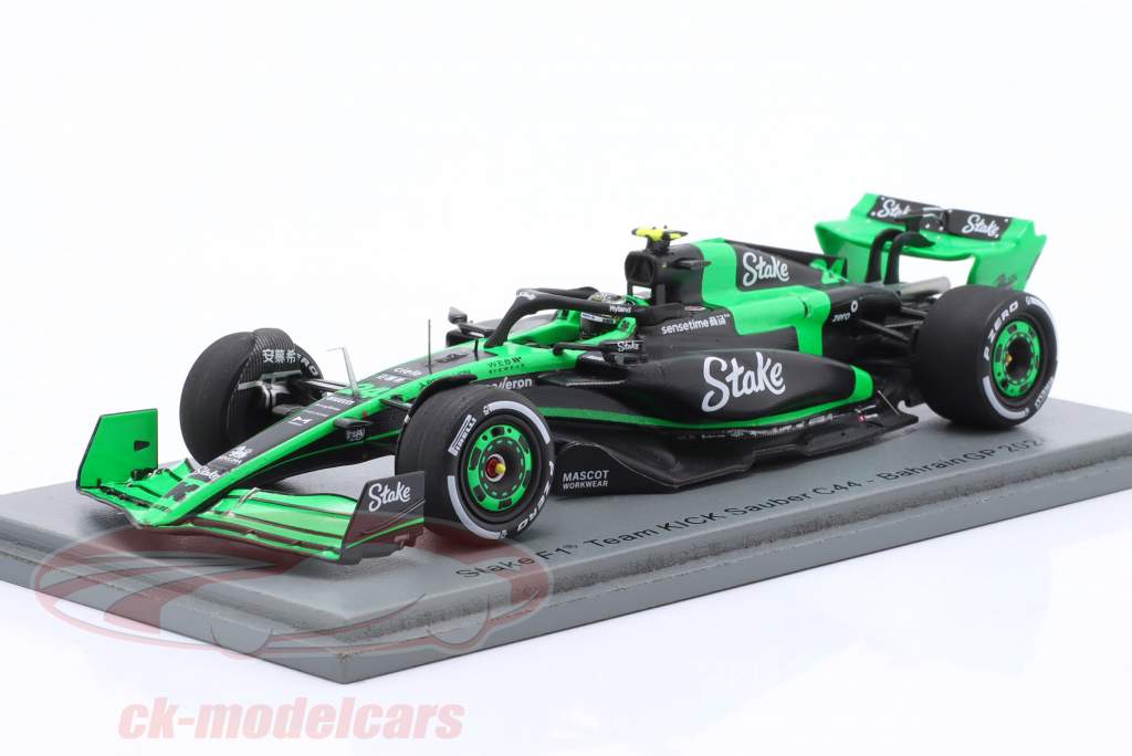 Valtteri Bottas KICK Sauber C44 #77 Bahréin GP fórmula 1 2024 1:43 Spark