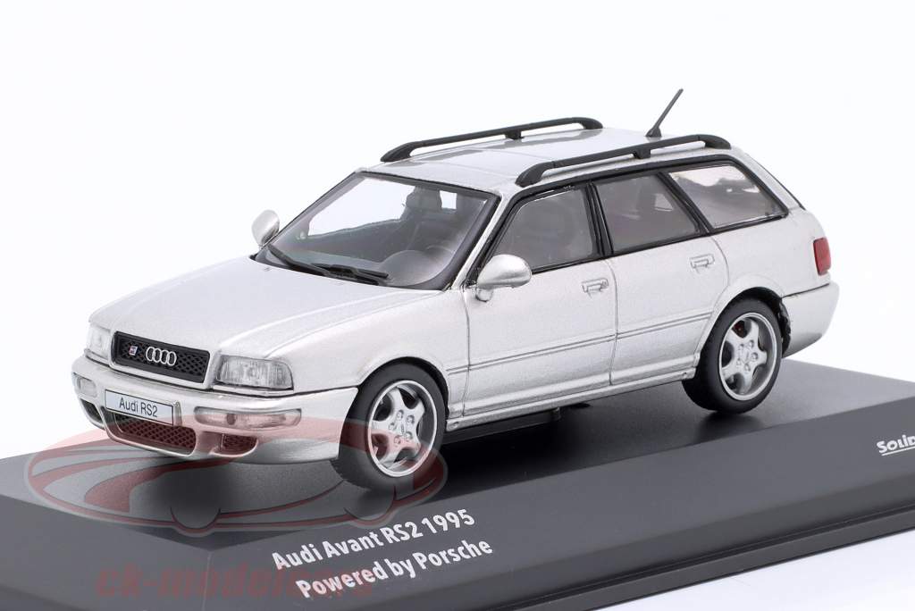 Audi Avant RS2 Année de construction 1995 polaire argent 1:43 Solido