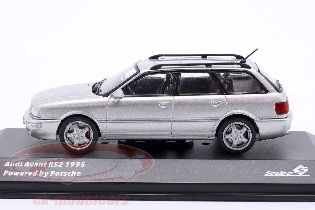 Audi Avant RS2 Año de construcción 1995 polar plata 1:43 Solido