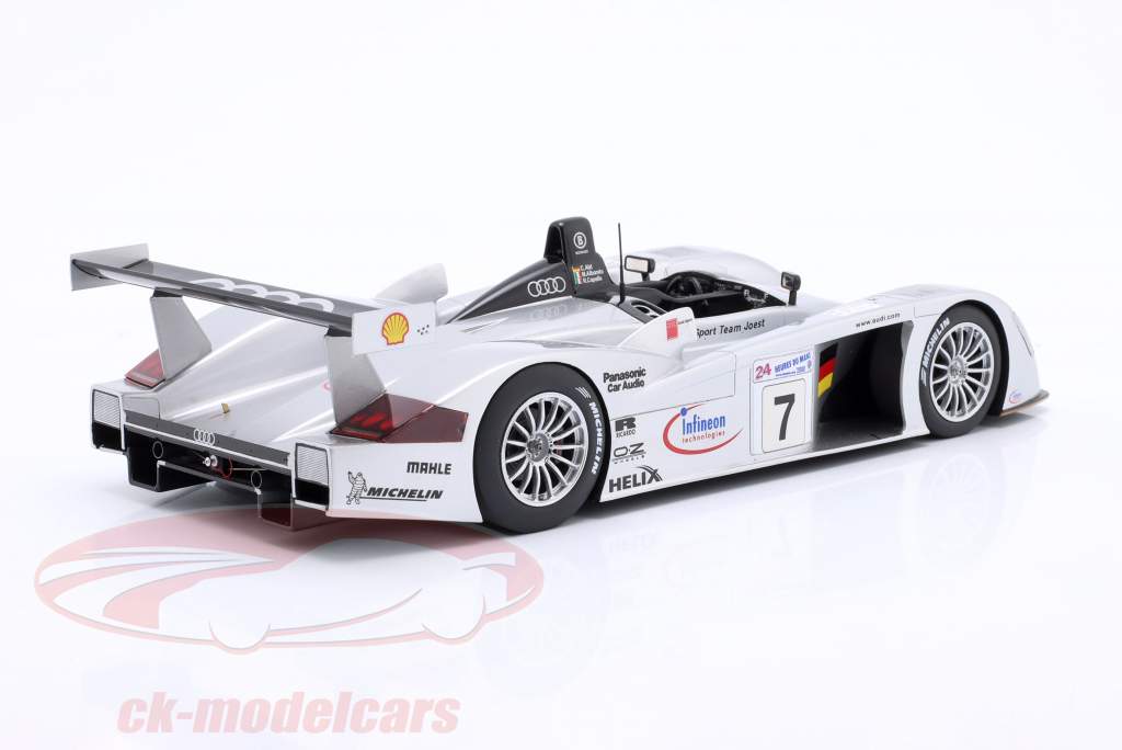 Audi R8 #7 3ème 24h LeMans 2000 Alboreto, Capello, Abt 1:18 Spark