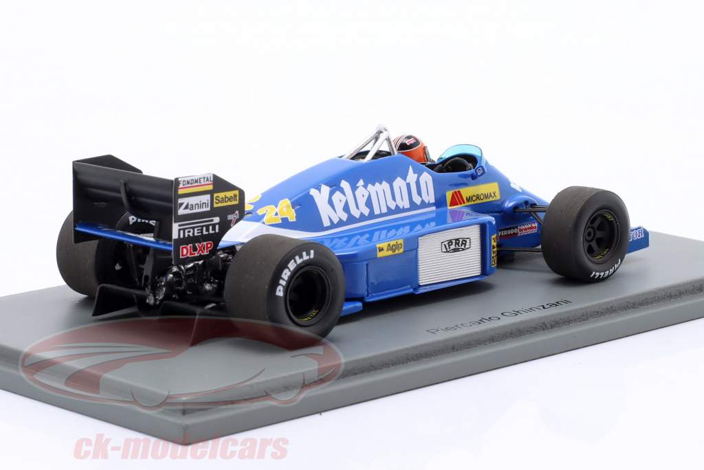 Spark 1:43 Piercarlo Ghinzani Osella FA1G #24 British GP