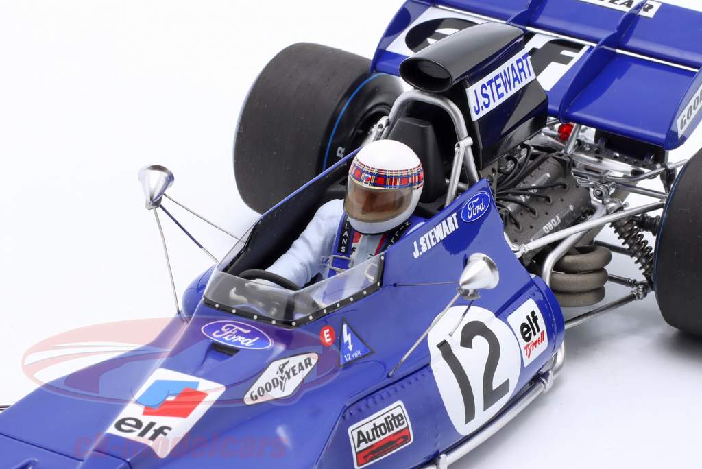 Spark 1:18 J. Stewart Tyrrell 003 #12 Winner British GP