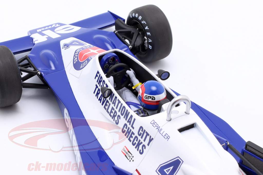 P. Depailler Tyrrell 008 #4 winnaar Monaco GP formule 1 1978 1:18 Spark