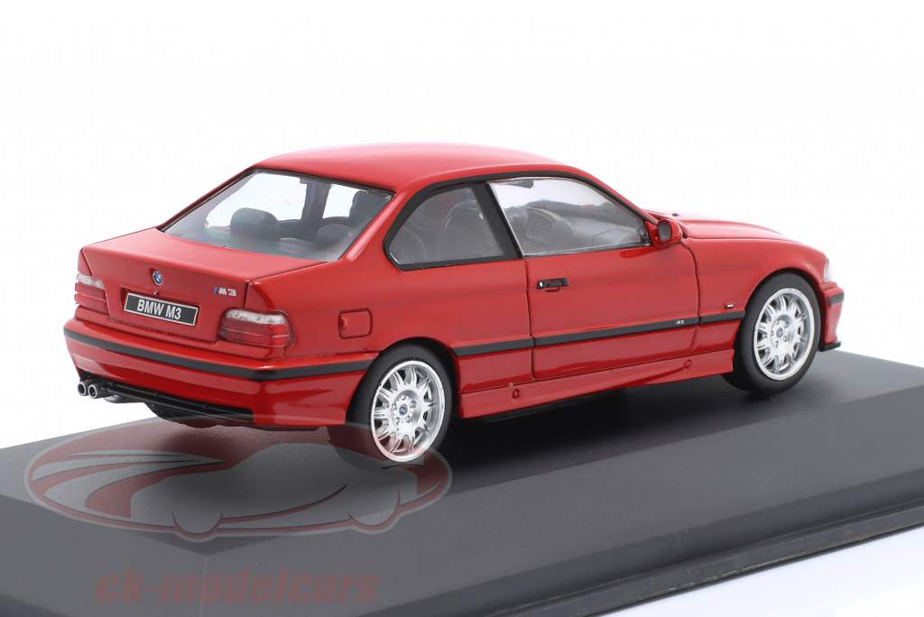 BMW M3 (E36) coupé Année de construction 1999 rouge 1:43 Solido