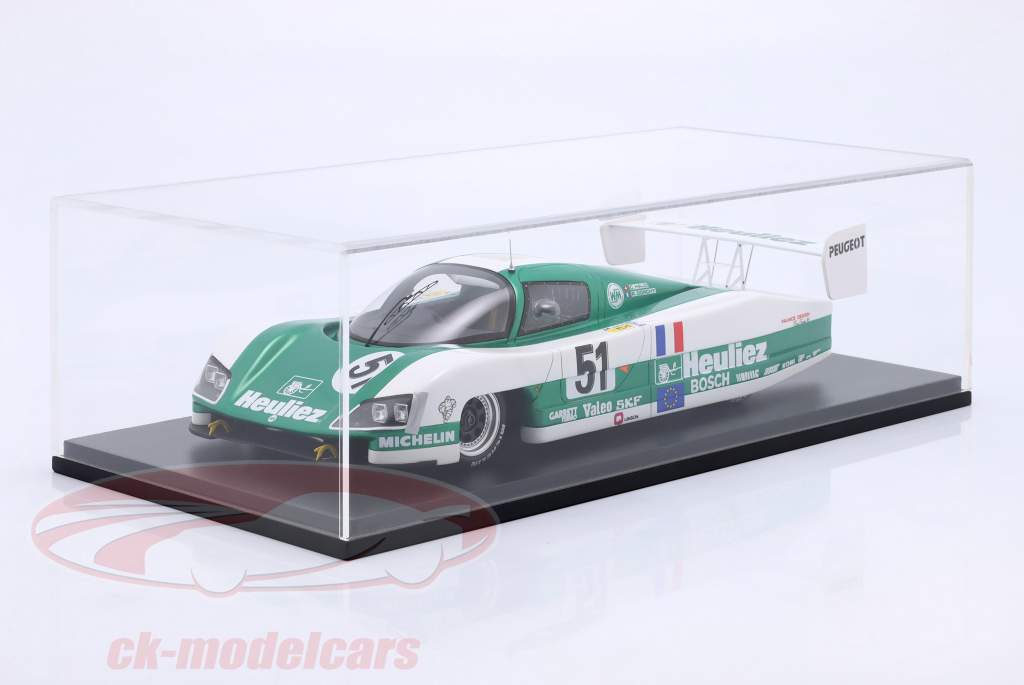 Spark 1:18 Peugeot WM P88 #51 24h LeMans 1988 Haldi, Dorchy