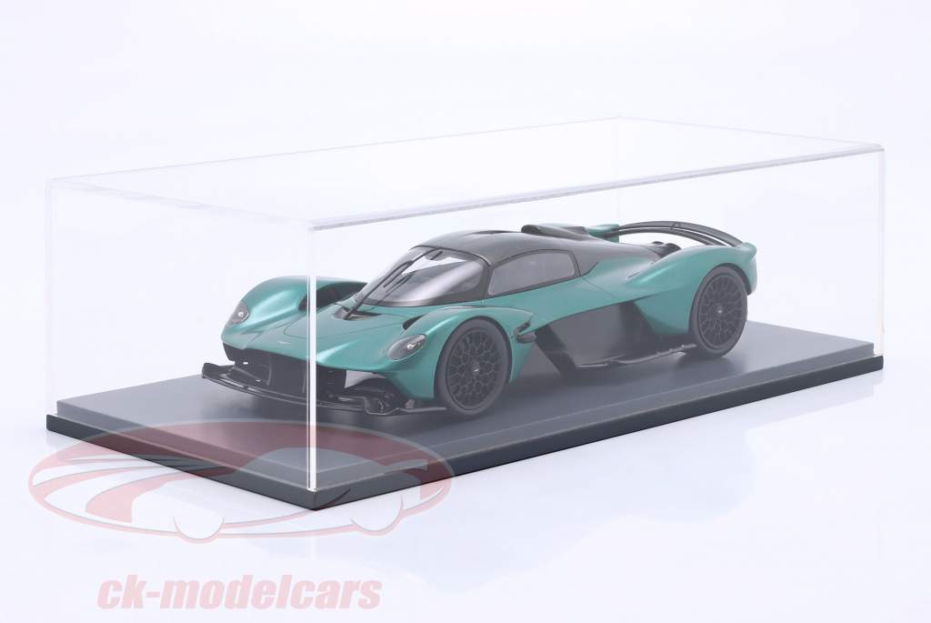 Aston Martin Valkyrie Byggeår 2021 grøn metallisk 1:18 Schuco