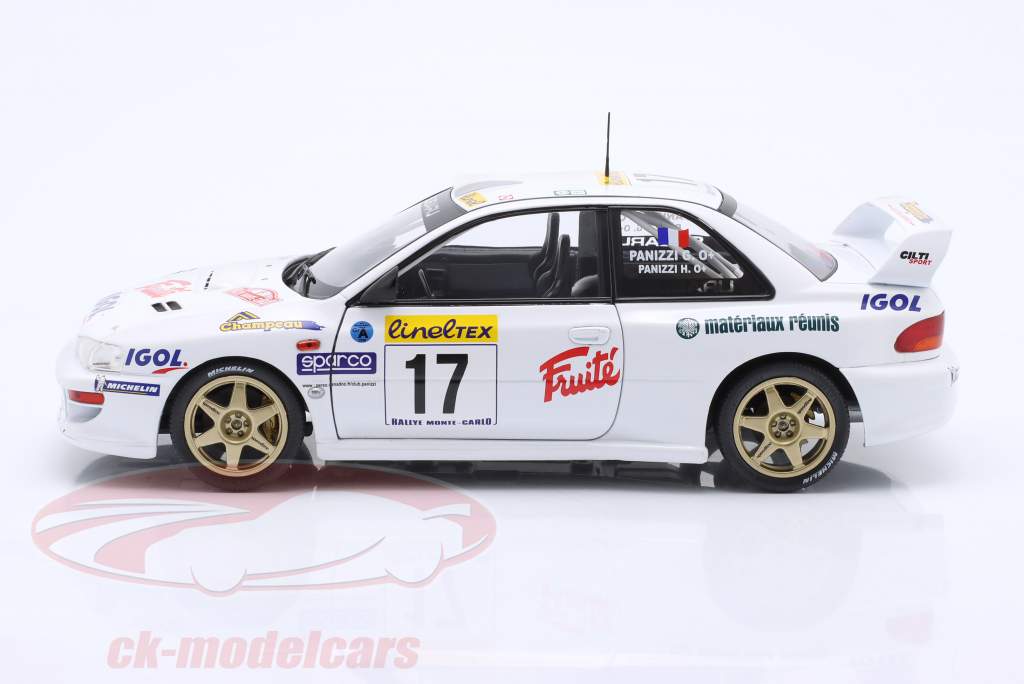 Subaru Impreza S5 WRC99 22B #17 Rallye Monte Carlo 1999 Panizzi, Panizzi 1:18 Solido