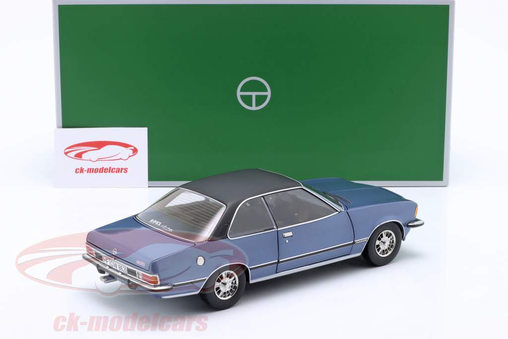 Opel Commodore B GS/E Coupe Baujahr 1975 blau metallic 1:18 TOURING