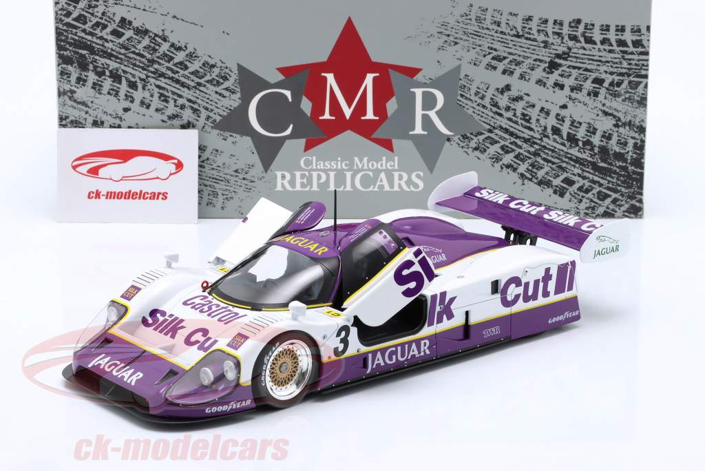 CMR 1:18 Jaguar XJR-12 #3 勝者 24h LeMans 1990 Nielsen, Cobb