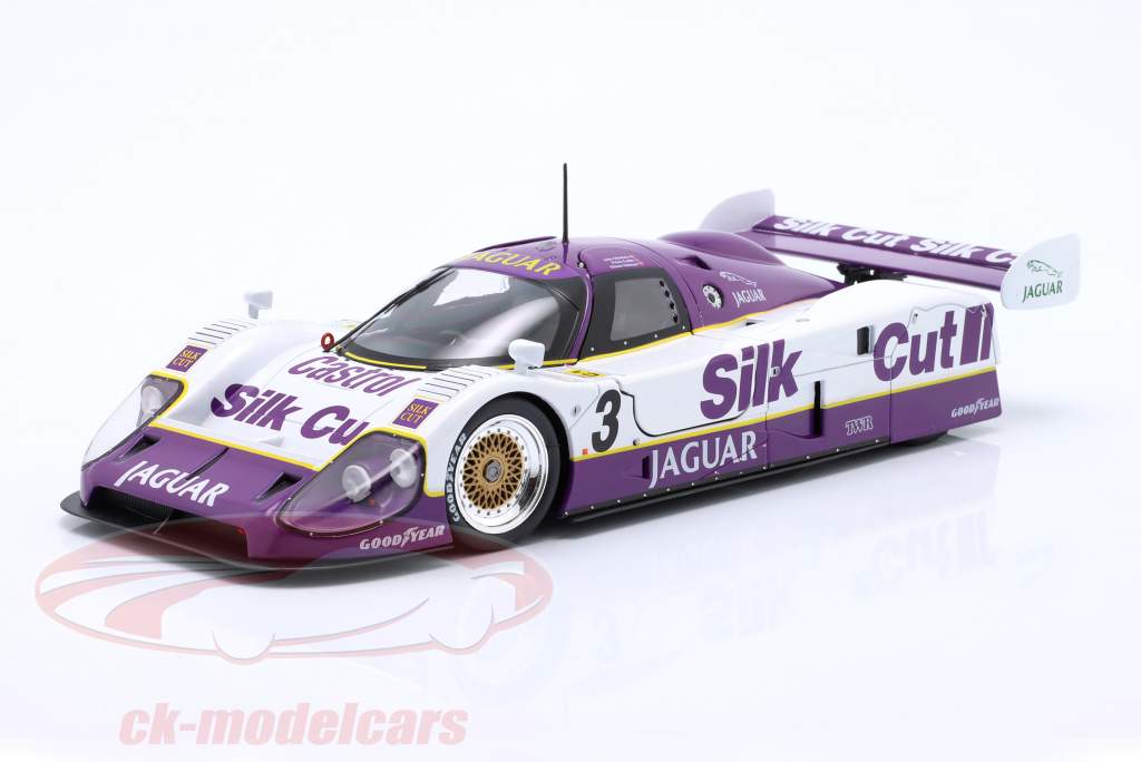 Jaguar XJR-12 #3 Sieger 24h LeMans 1990 Nielsen, Cobb, Brundle 1:18 CMR