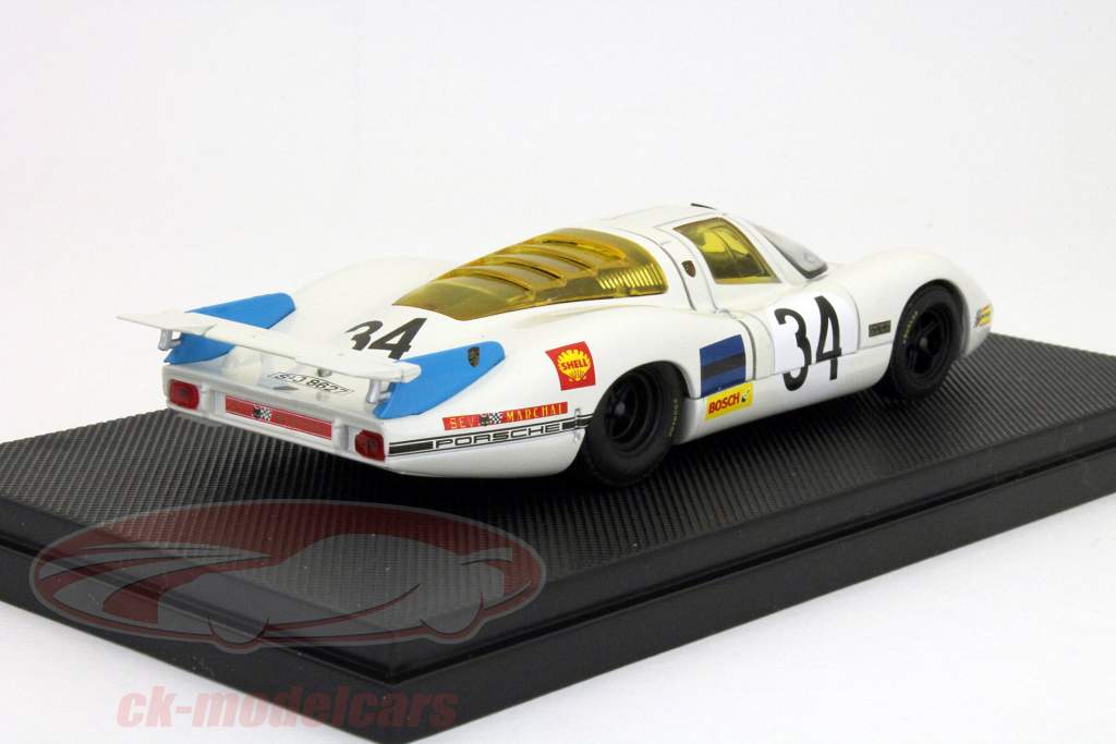 保时捷908＃34勒芒24小时1968​​ Buzzetta /帕特里克1:43 EBBRO