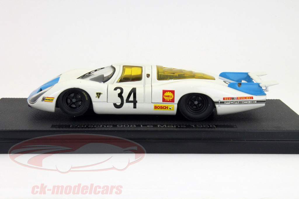 保时捷908＃34勒芒24小时1968​​ Buzzetta /帕特里克1:43 EBBRO