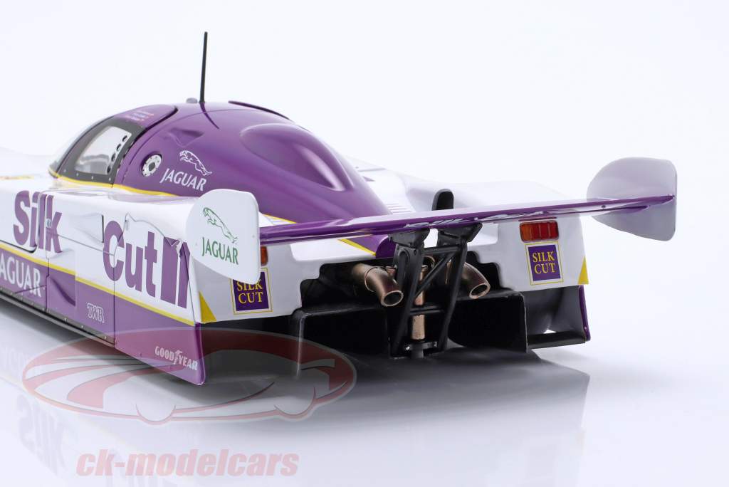 Jaguar XJR-12 #3 vinder 24h LeMans 1990 Nielsen, Cobb, Brundle 1:18 CMR
