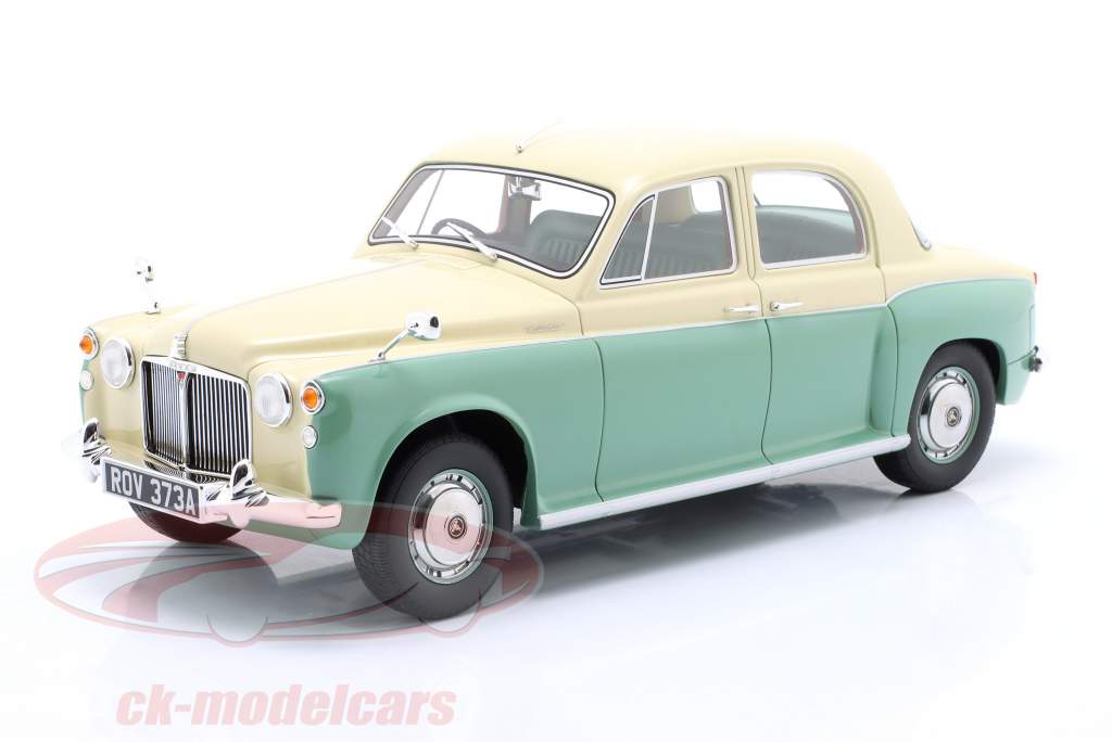 Rover 110 P4 Année de construction 1962 blanc / vert 1:18 Cult Scale