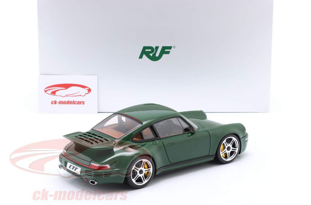 Porsche RUF CTR Anniversary Год постройки 2017 ирландский зеленый 1:18 Almost Real