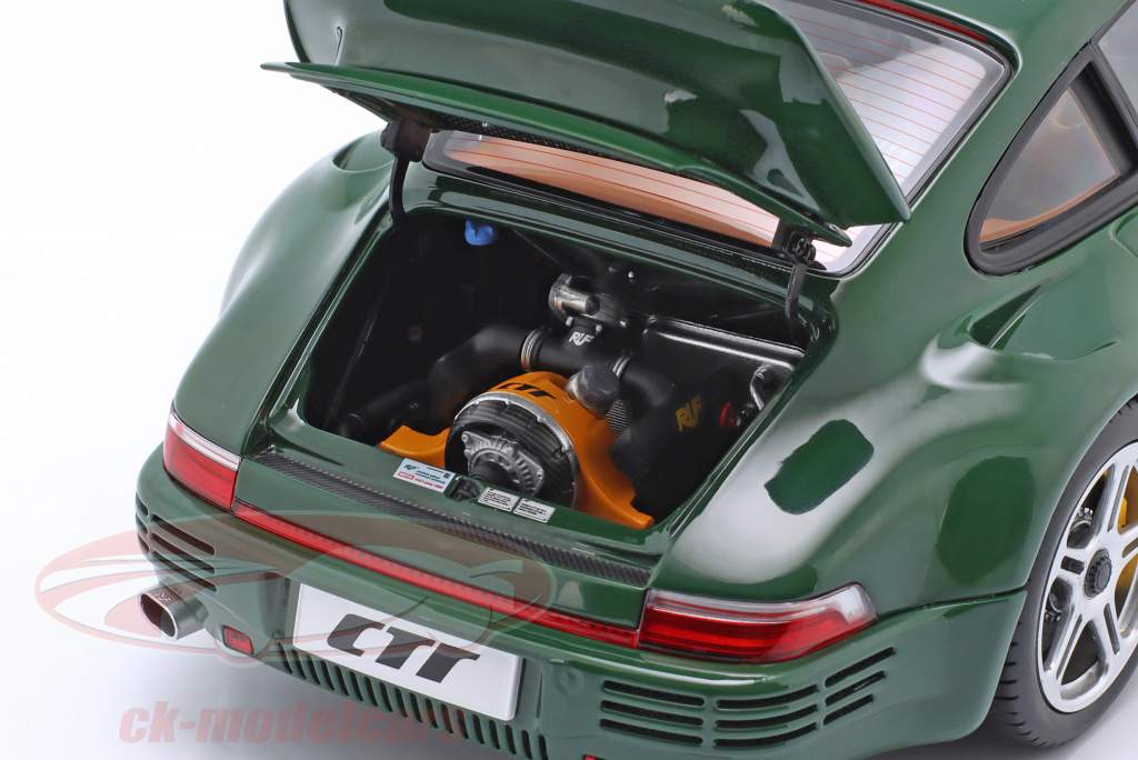 Porsche RUF CTR Anniversary Год постройки 2017 ирландский зеленый 1:18 Almost Real