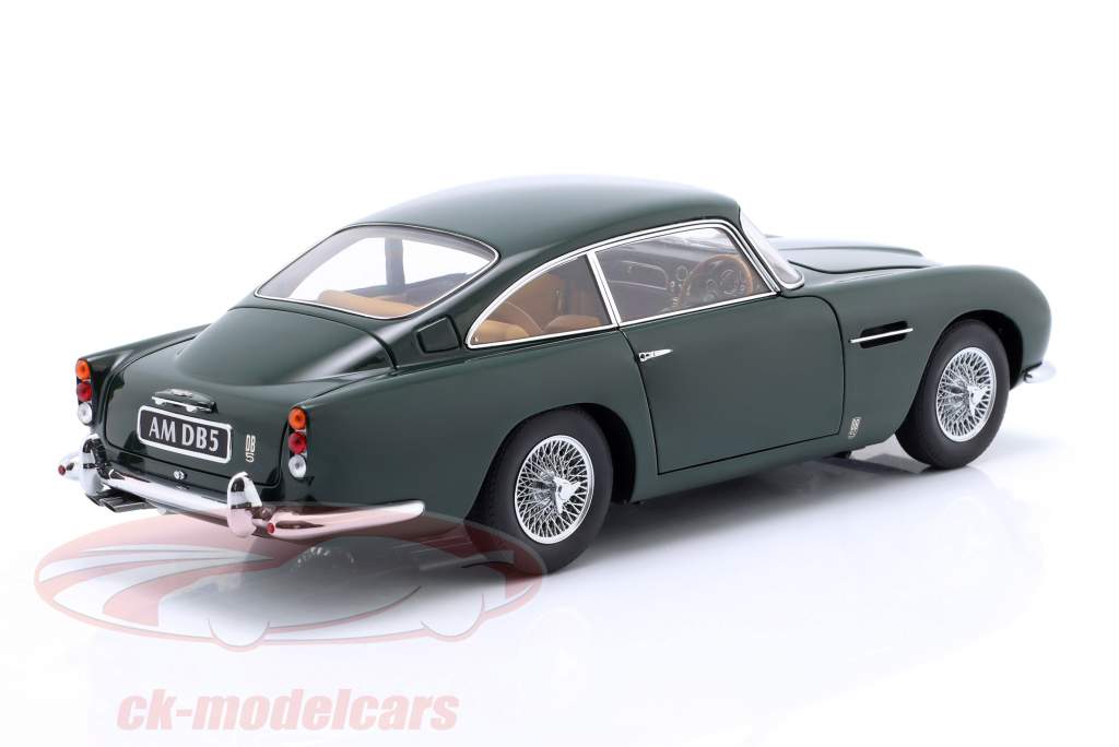 Aston Martin DB5 Bouwjaar 1964 british racing groente 1:18 AUTOart