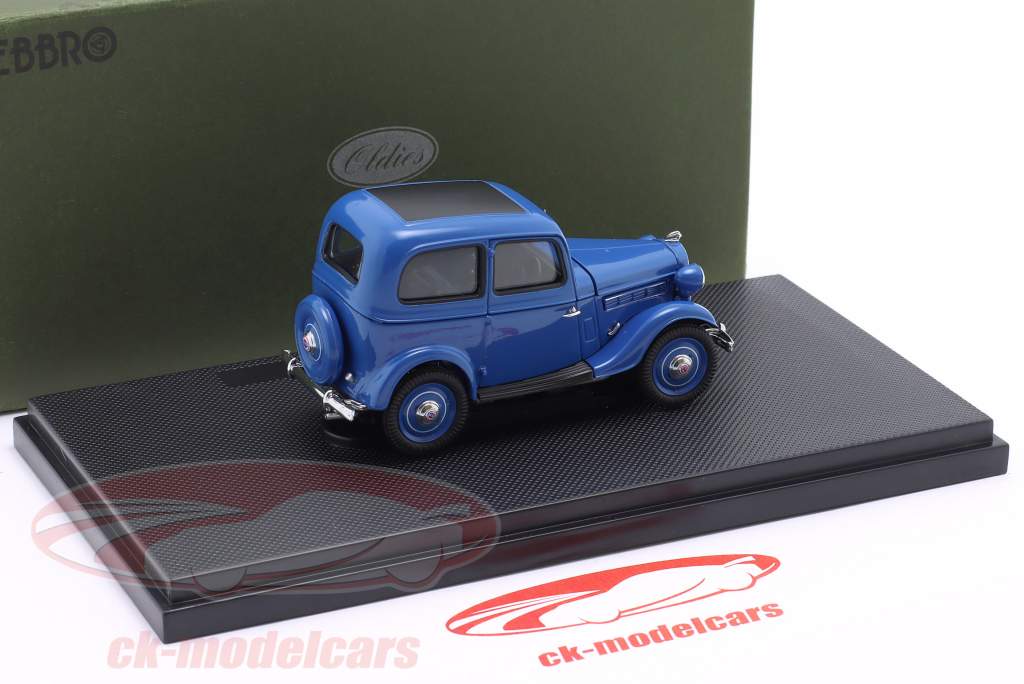 Datsun 17 Sedan Año de construcción 1938 azul 1:43 Ebbro