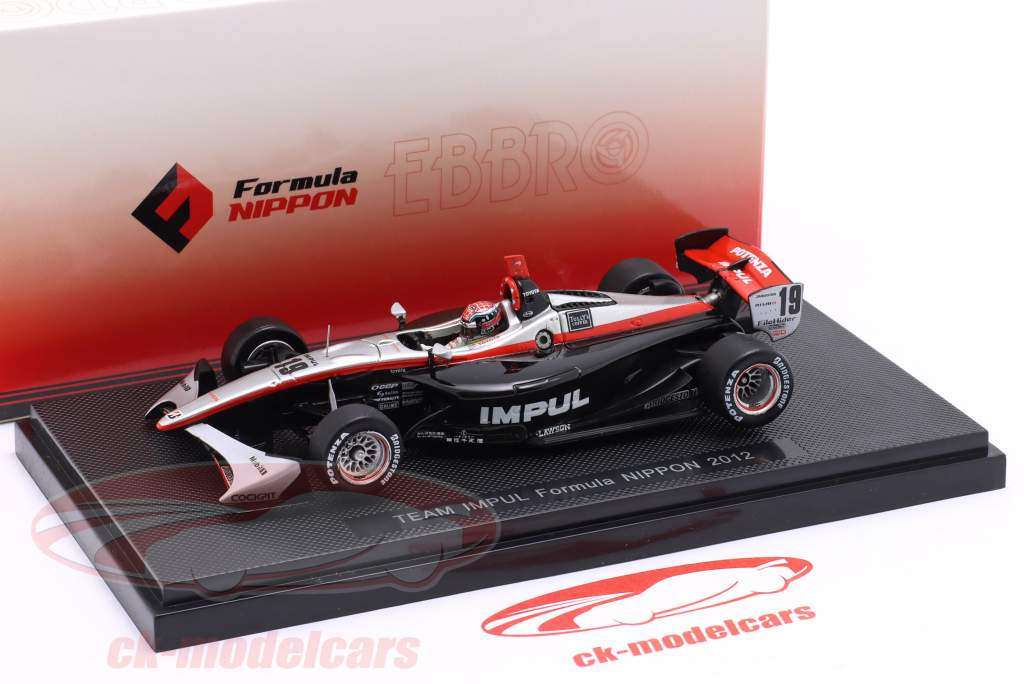 Toyota RV8K #19 第五名 Formula Nippon Championship 2012 de Oliveira 1:43 Ebbro