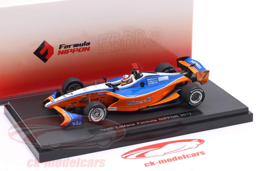 Toyota RV8K #7 Formula Nippon Championship 2012 Oshima 1:43 Ebbro